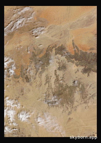The Earth on 31 October 2022 · Sahara, Algeria