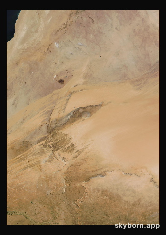 The Earth on 4 November 2022 · Eye of the Sahara, Mauritania
