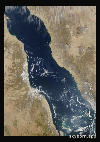 The Earth on 5 November 2022 · Red Sea