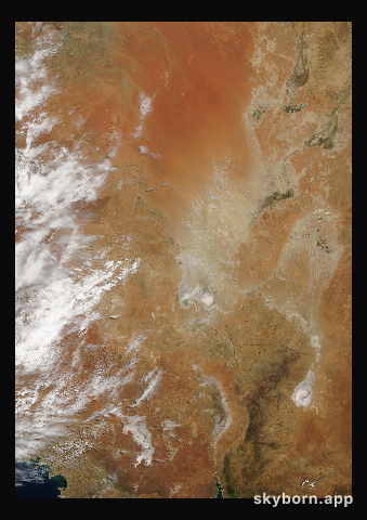 The Earth on 7 November 2022 · Lake Eyre, Australia