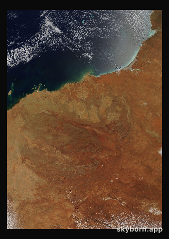 The Earth on 9 November 2022 · Pilbara, Western Australia