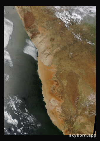 The Earth on 22 November 2022 · Namib Desert