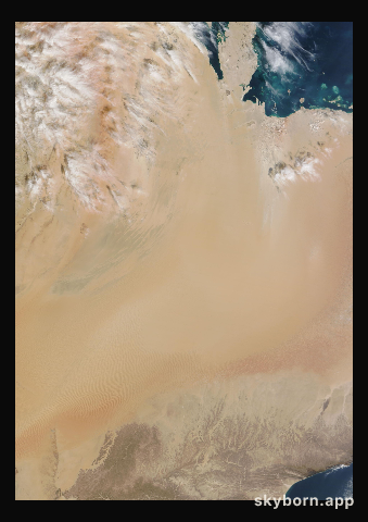 The Earth on 29 November 2022 · Empty Quarter, Arabia