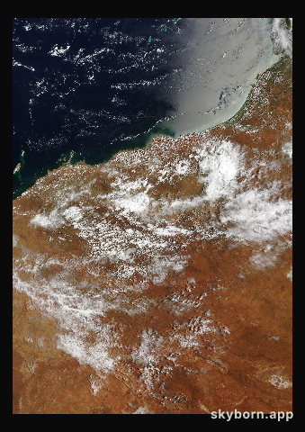 The Earth on 22 January 2023 · Pilbara, Western Australia