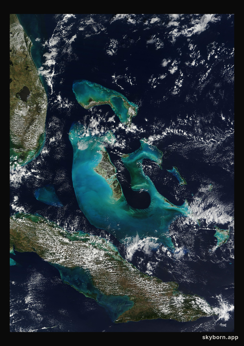 The Earth on 30 January 2023 · Bahamas