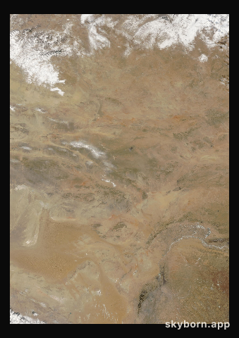 The Earth on 1 March 2023 · Gobi Desert
