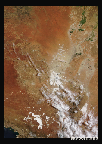 The Earth on 14 March 2023 · Lake Eyre, Australia