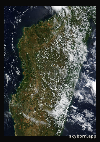 The Earth on 18 March 2023 · Madagascar