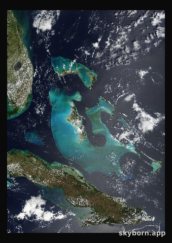 The Earth on 26 March 2023 · Bahamas