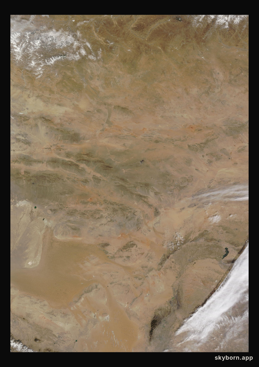 The Earth on 28 March 2023 · Gobi Desert