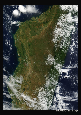 The Earth on 1 April 2023 · Madagascar
