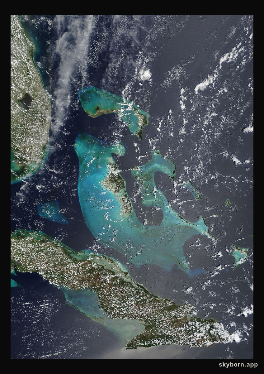The Earth on 7 April 2023 · Bahamas