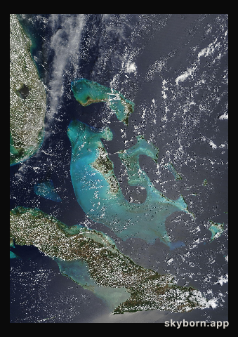 The Earth on 7 April 2023 · Bahamas