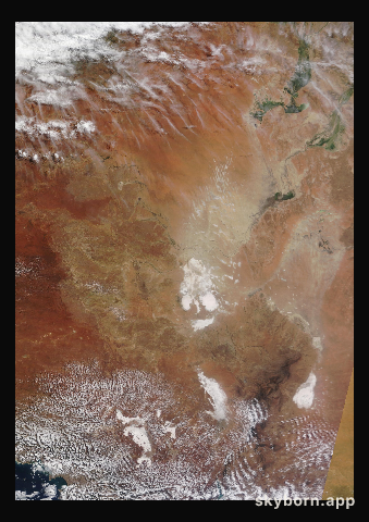 The Earth on 12 April 2023 · Lake Eyre, Australia