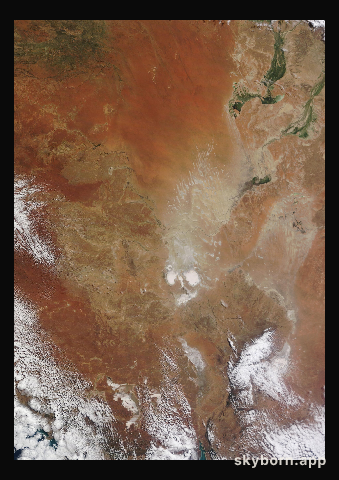 The Earth on 19 April 2023 · Lake Eyre, Australia