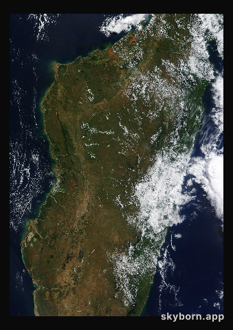 The Earth on 23 April 2023 · Madagascar
