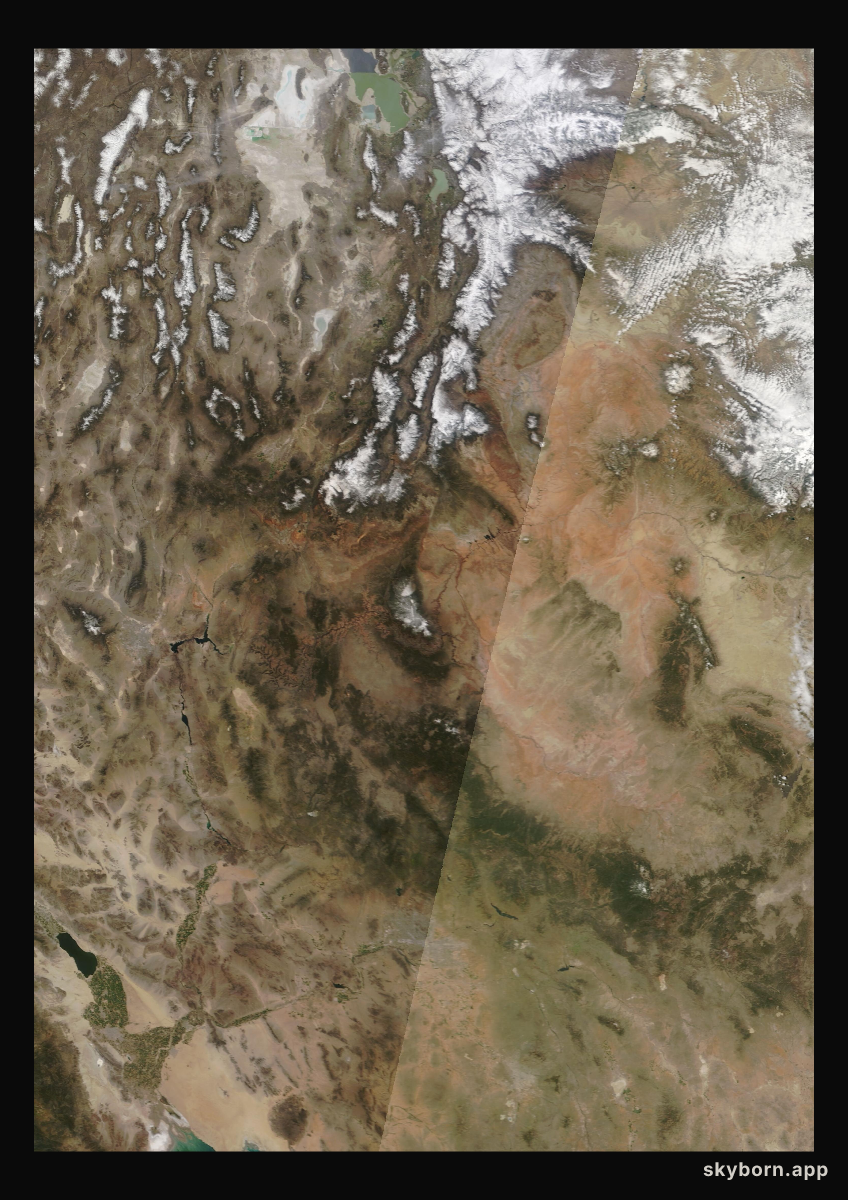 The Earth on 26 April 2023 · Colorado Plateau