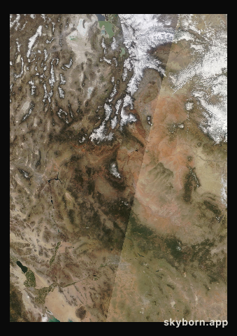 The Earth on 26 April 2023 · Colorado Plateau