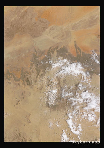 The Earth on 28 April 2023 · Sahara, Algeria