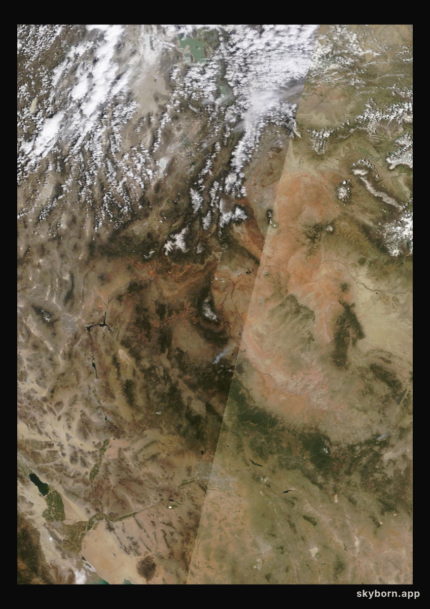 The Earth on 8 May 2023 · Colorado Plateau
