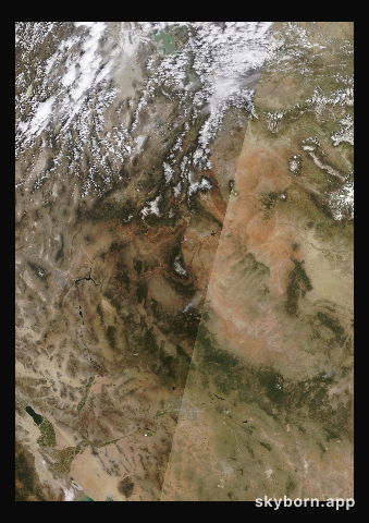 The Earth on 8 May 2023 · Colorado Plateau