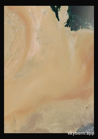 The Earth on 10 June 2023 · Empty Quarter, Arabia