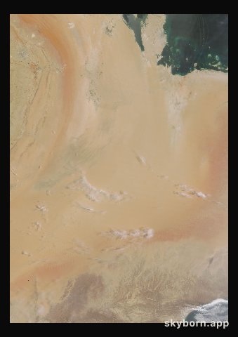 The Earth on 13 June 2023 · Empty Quarter, Arabia
