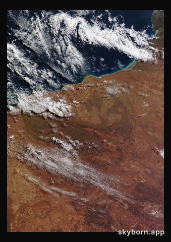 The Earth on 15 June 2023 · Pilbara, Western Australia