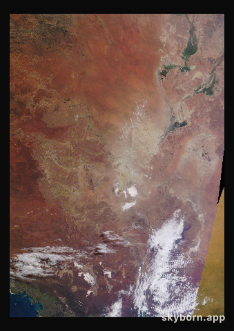 The Earth on 23 June 2023 · Lake Eyre, Australia