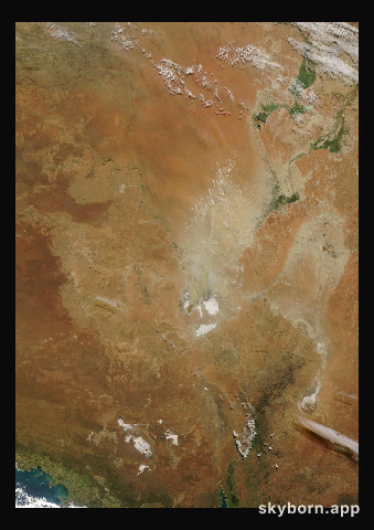 The Earth on 24 June 2023 · Lake Eyre, Australia