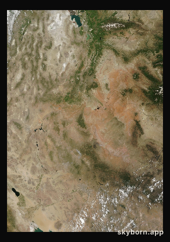 The Earth on 26 June 2023 · Colorado Plateau