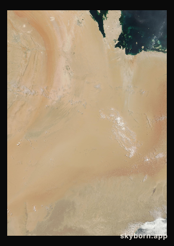 The Earth on 29 June 2023 · Empty Quarter, Arabia