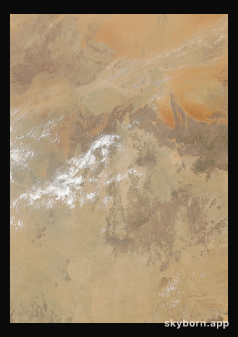 The Earth on 1 July 2023 · Sahara, Algeria