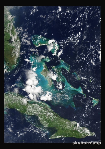 The Earth on 4 July 2023 · Bahamas