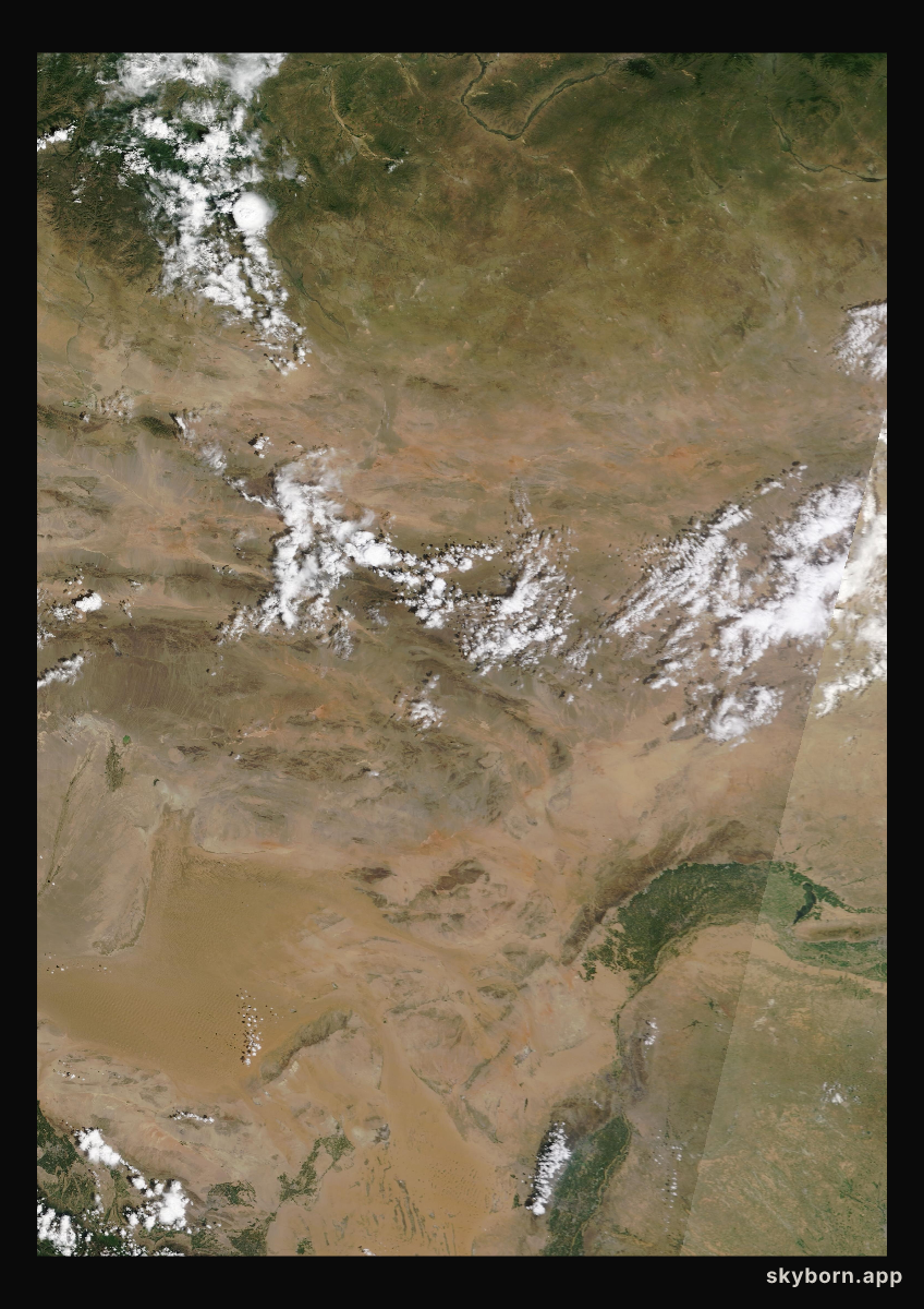 The Earth on 17 July 2023 · Gobi Desert