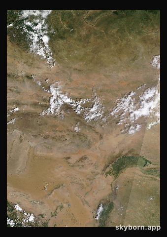 The Earth on 17 July 2023 · Gobi Desert