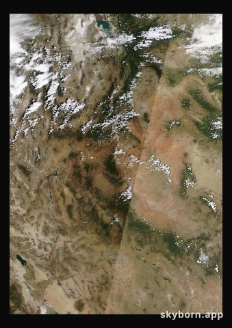 The Earth on 19 July 2023 · Colorado Plateau