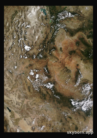 The Earth on 21 July 2023 · Colorado Plateau