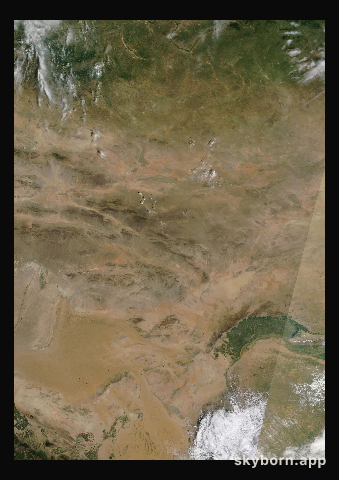 The Earth on 29 July 2023 · Gobi Desert