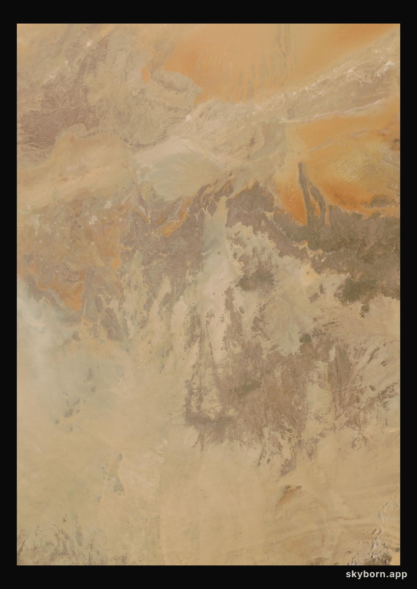 The Earth on 11 August 2023 · Sahara, Algeria