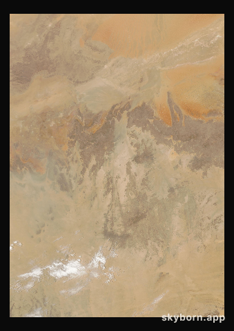 The Earth on 13 August 2023 · Sahara, Algeria