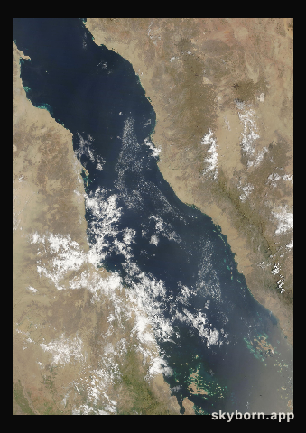 The Earth on 3 September 2023 · Red Sea