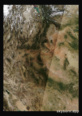 The Earth on 5 September 2023 · Colorado Plateau