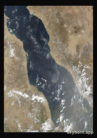 The Earth on 8 September 2023 · Red Sea