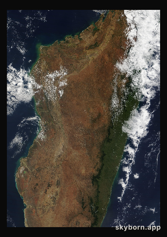 The Earth on 9 September 2023 · Madagascar