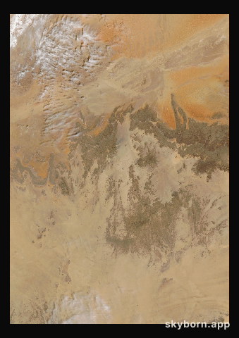 The Earth on 14 September 2023 · Sahara, Algeria
