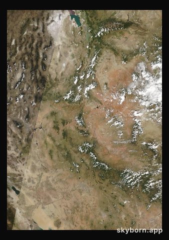 The Earth on 15 September 2023 · Colorado Plateau