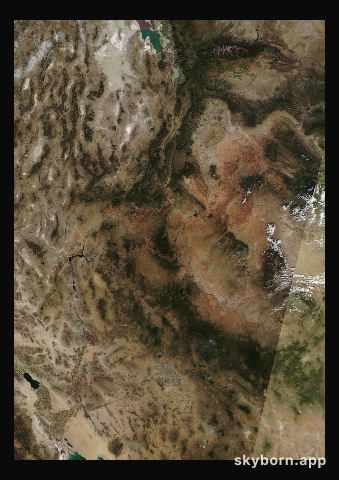 The Earth on 24 September 2023 · Colorado Plateau