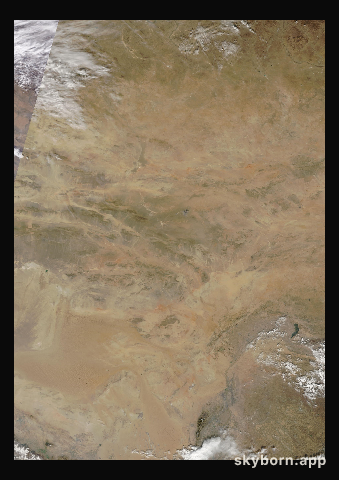 The Earth on 10 October 2023 · Gobi Desert