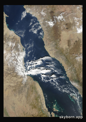 The Earth on 2 November 2023 · Red Sea